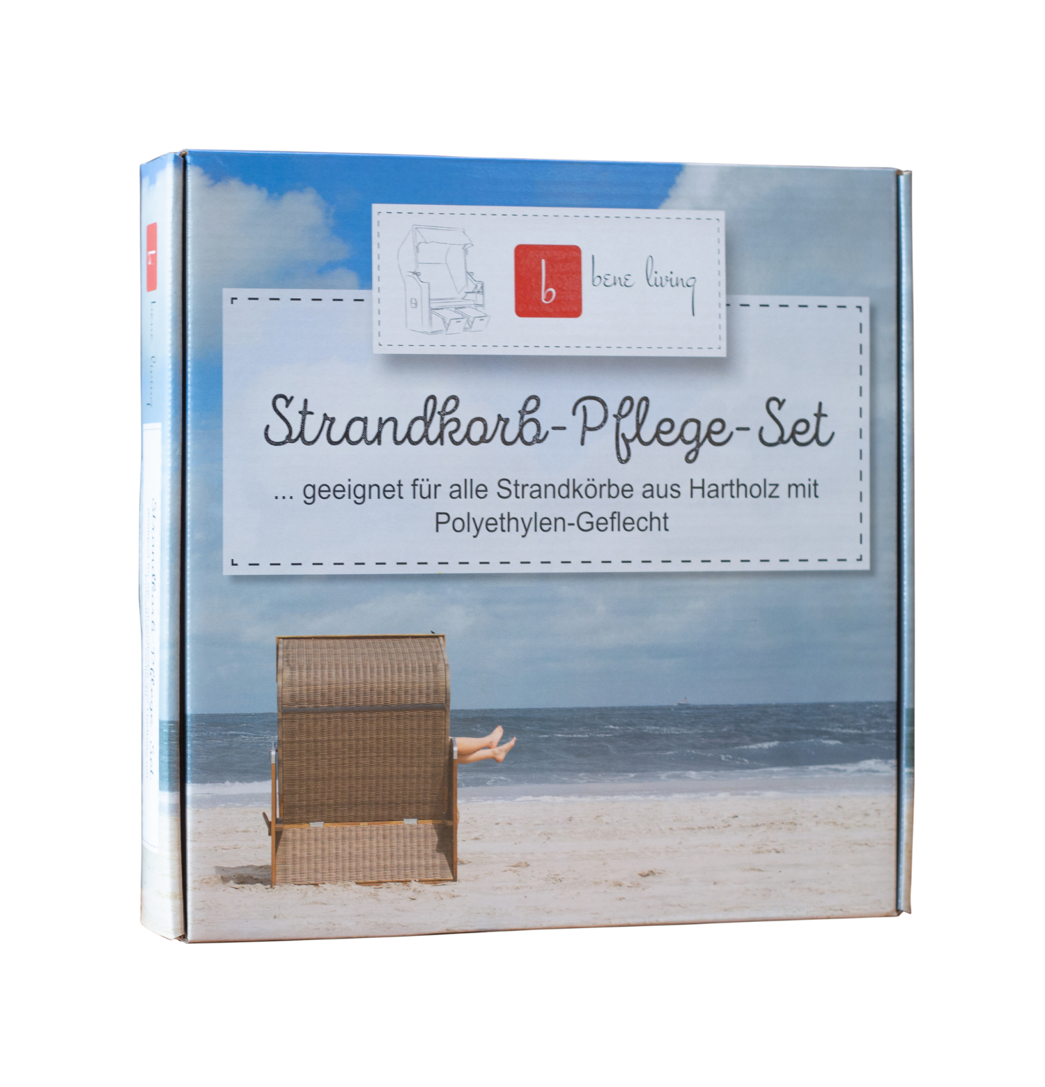 Strandkorb 2-Sitzer Komplettset | Teakholz – Skyline Berlin