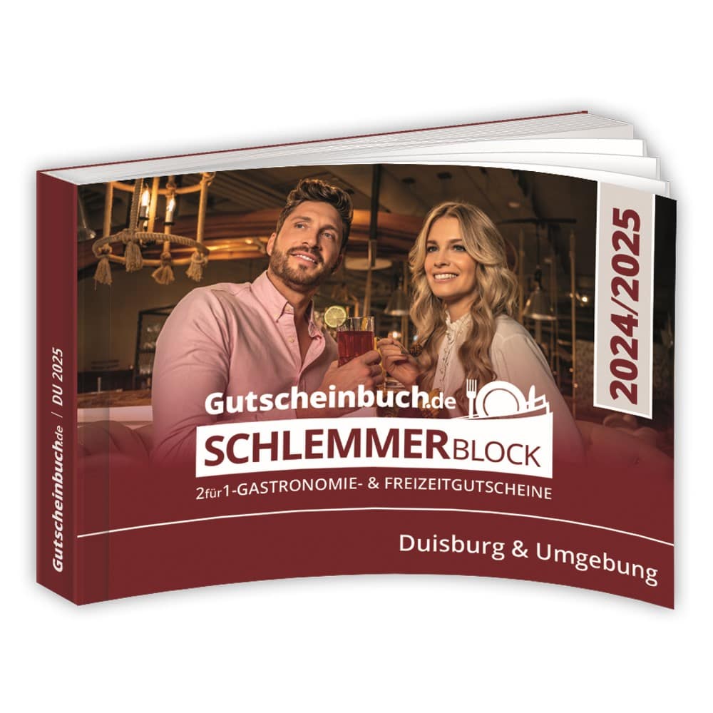 Gutscheinbuch.de Schlemmerblock Duisburg & Umgebung 2024/2025