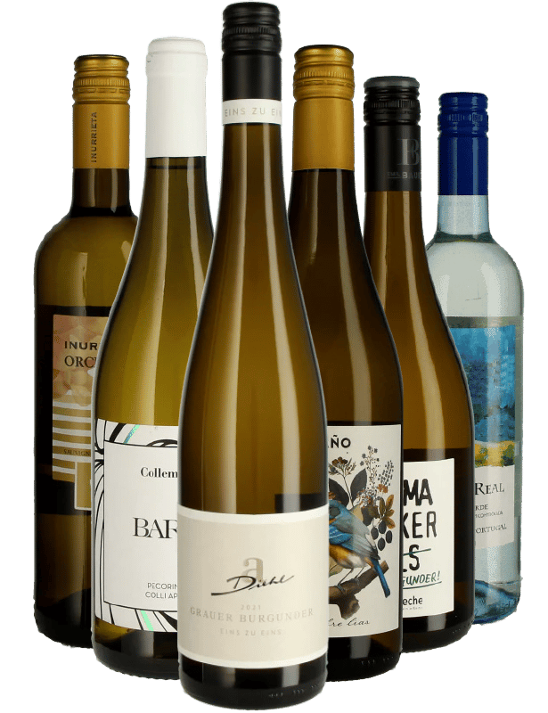 6er Weinabo Jahrespaket - Weißwein