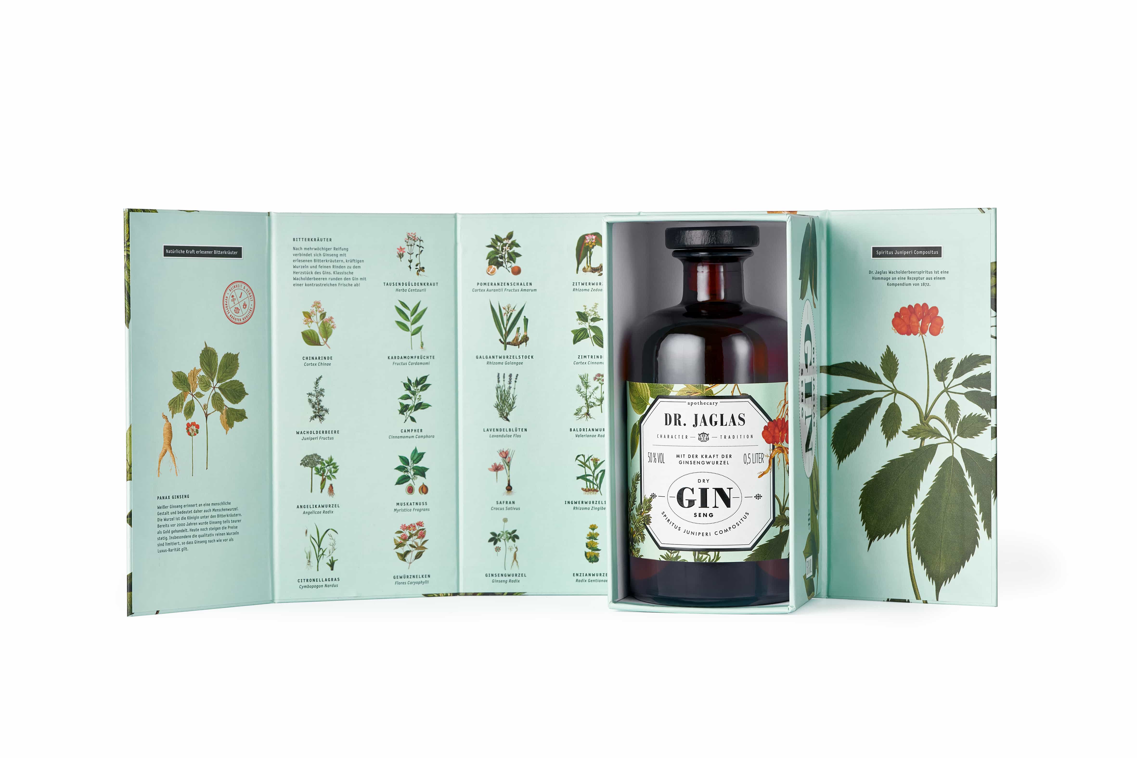 Dry Gin mit Ginseng – Navy Gin 