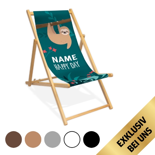 Liegestuhl | personalisierbar - FAULTIER