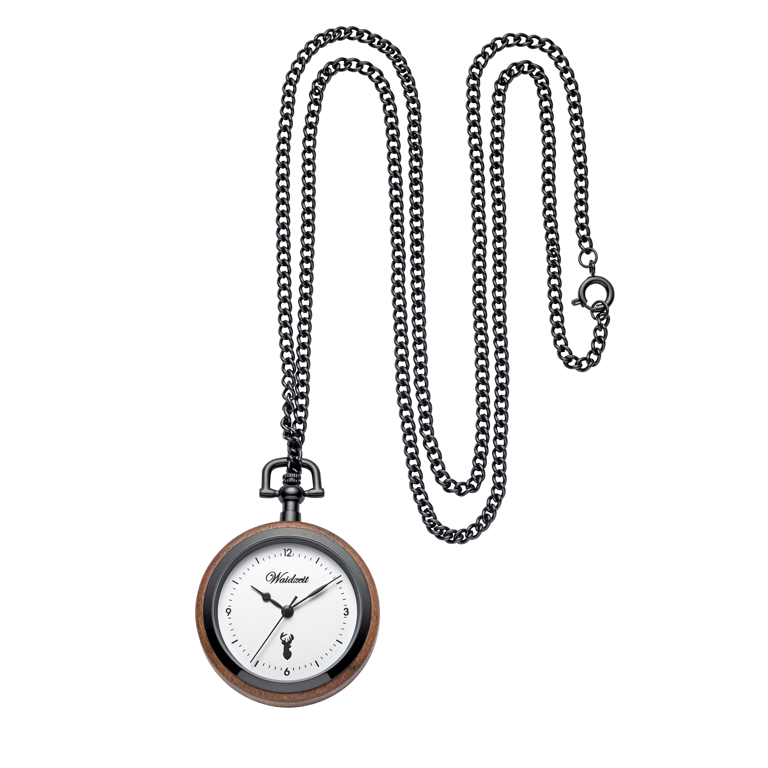 Taschenuhr Noir Elegance