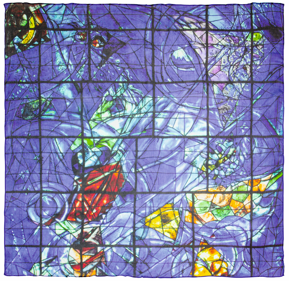 Seidentuch „Die Schöpfung der Welt“ Marc Chagall 