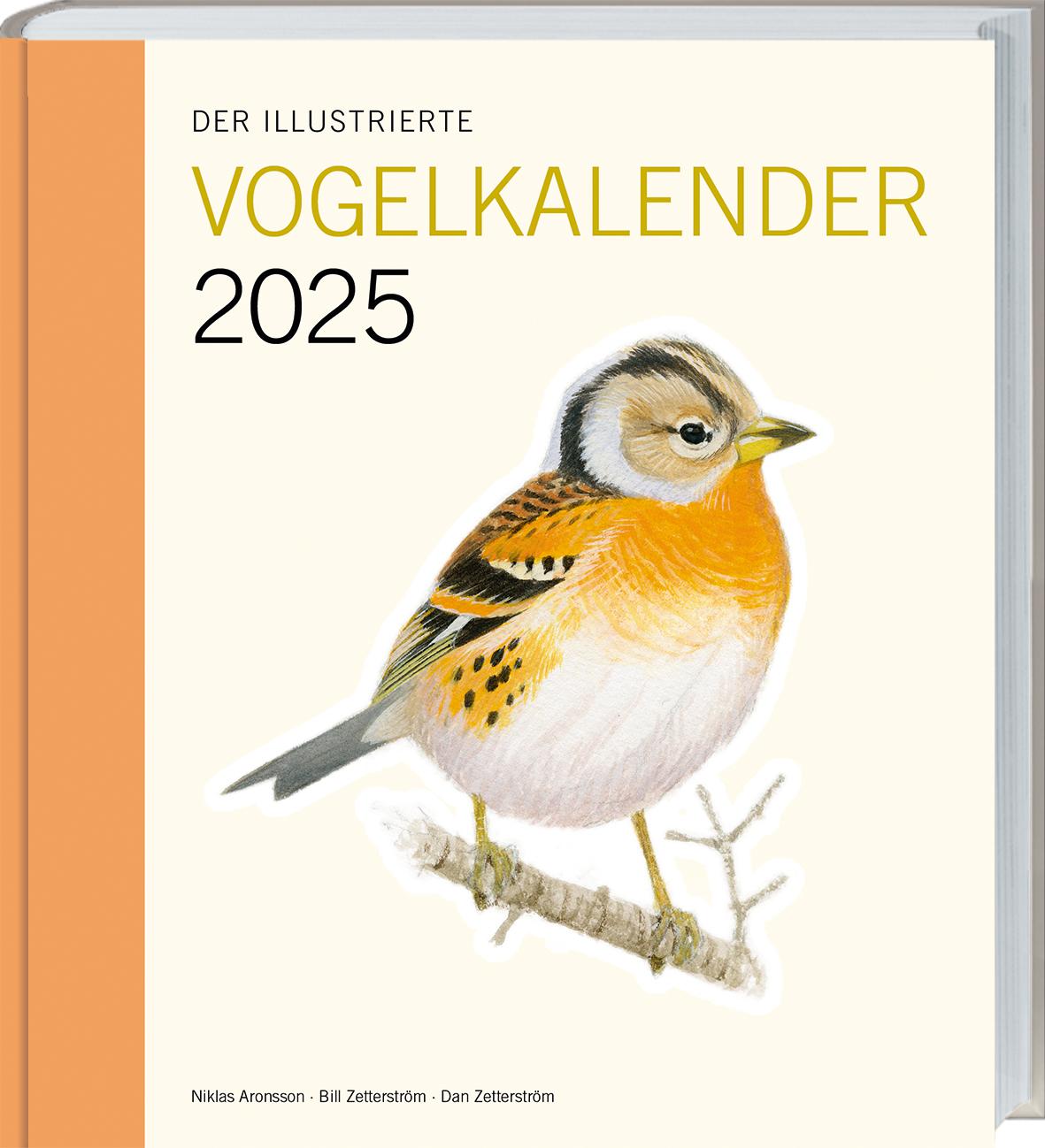 Der illustrierte Vogelkalender 2025 Woche für Woche einen neuen Vogel kennenlernen. Der perfekte 