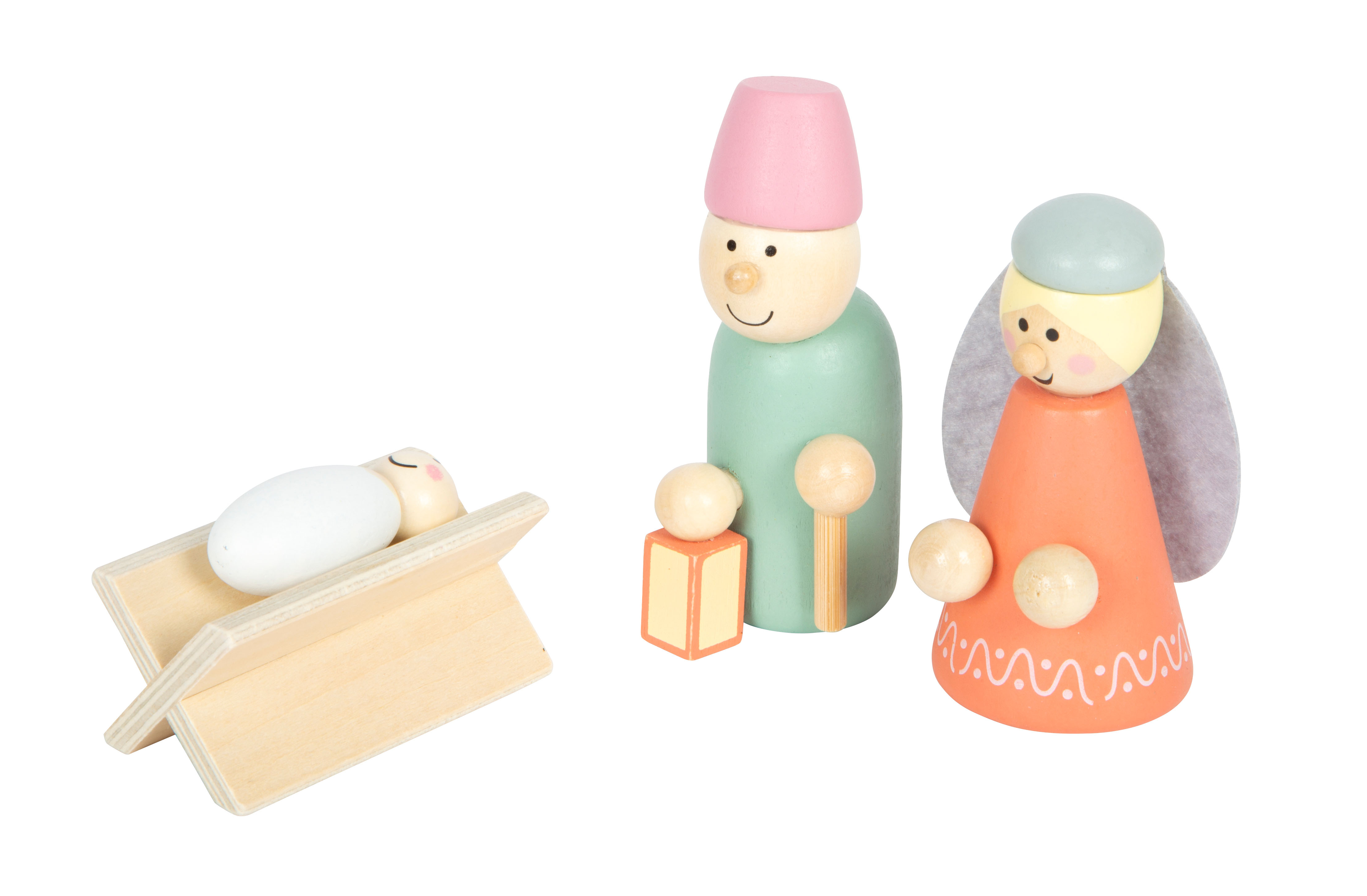Spielkrippe aus Holz
