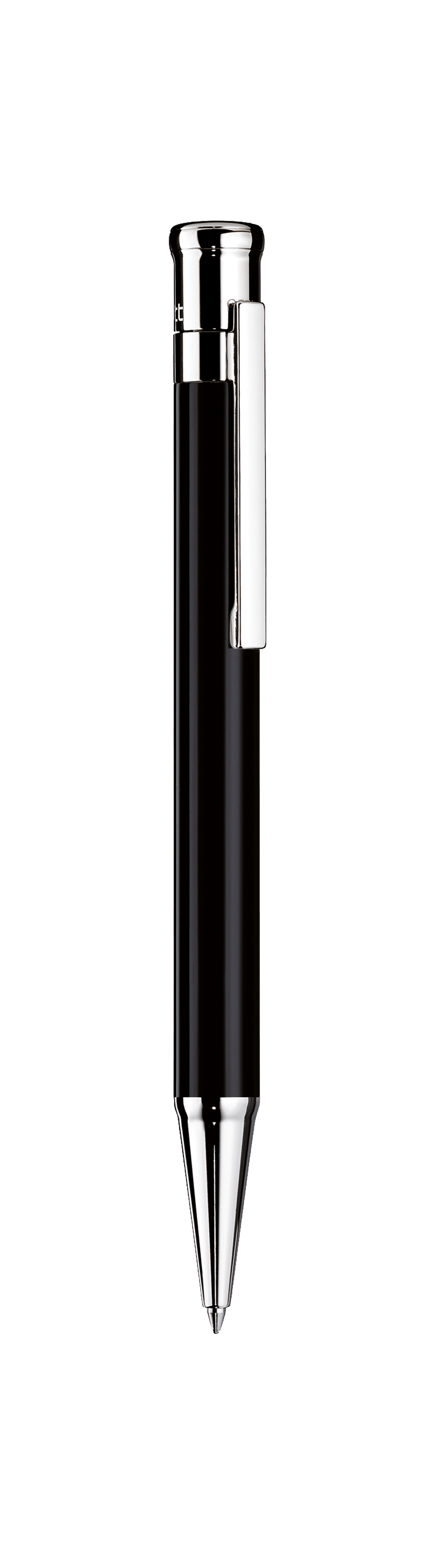 Kugelschreiber schwarz glanz/platiniert - Design 04