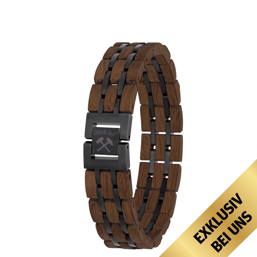 Armband Herren | Mooreiche – Schlägel & Eisen