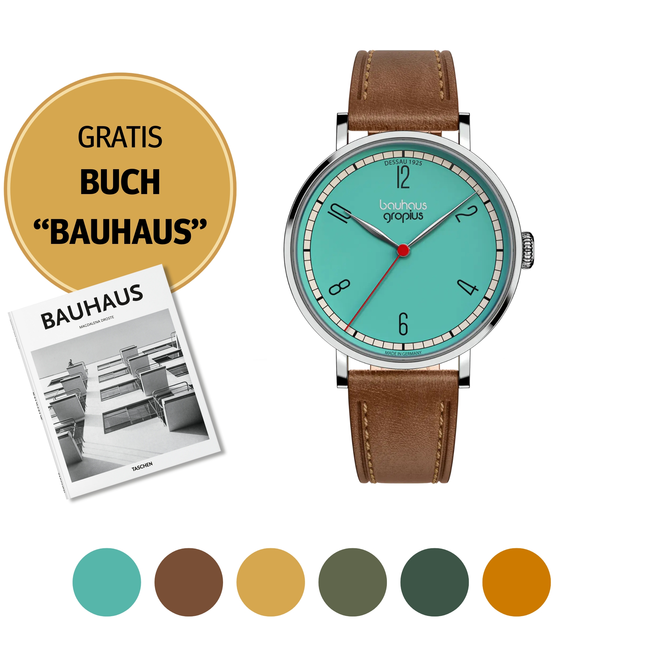 Armbanduhr | Dessau - Walter Gropius (1925)