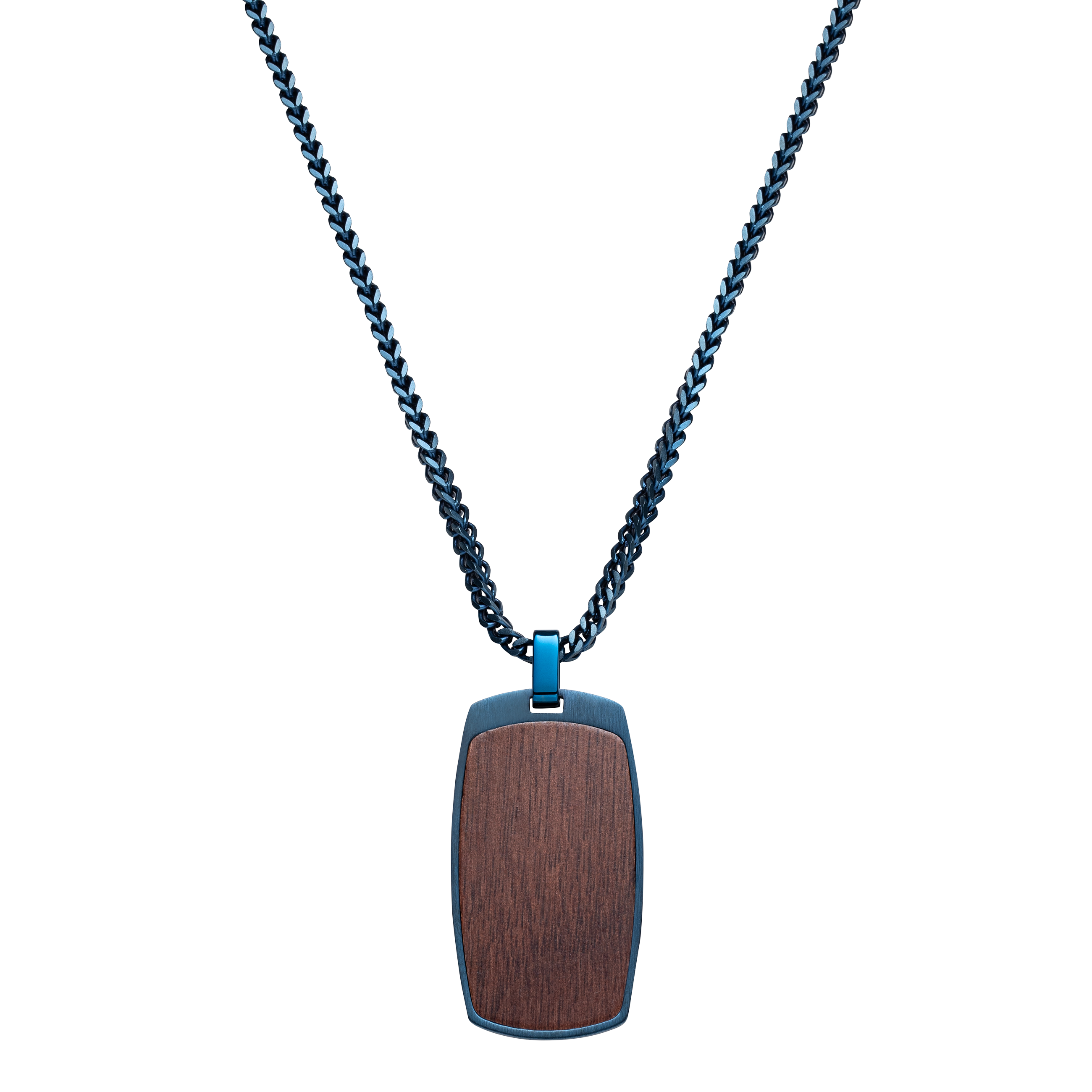 Herren Halskette | Walnuss, personalisierbar – Julius