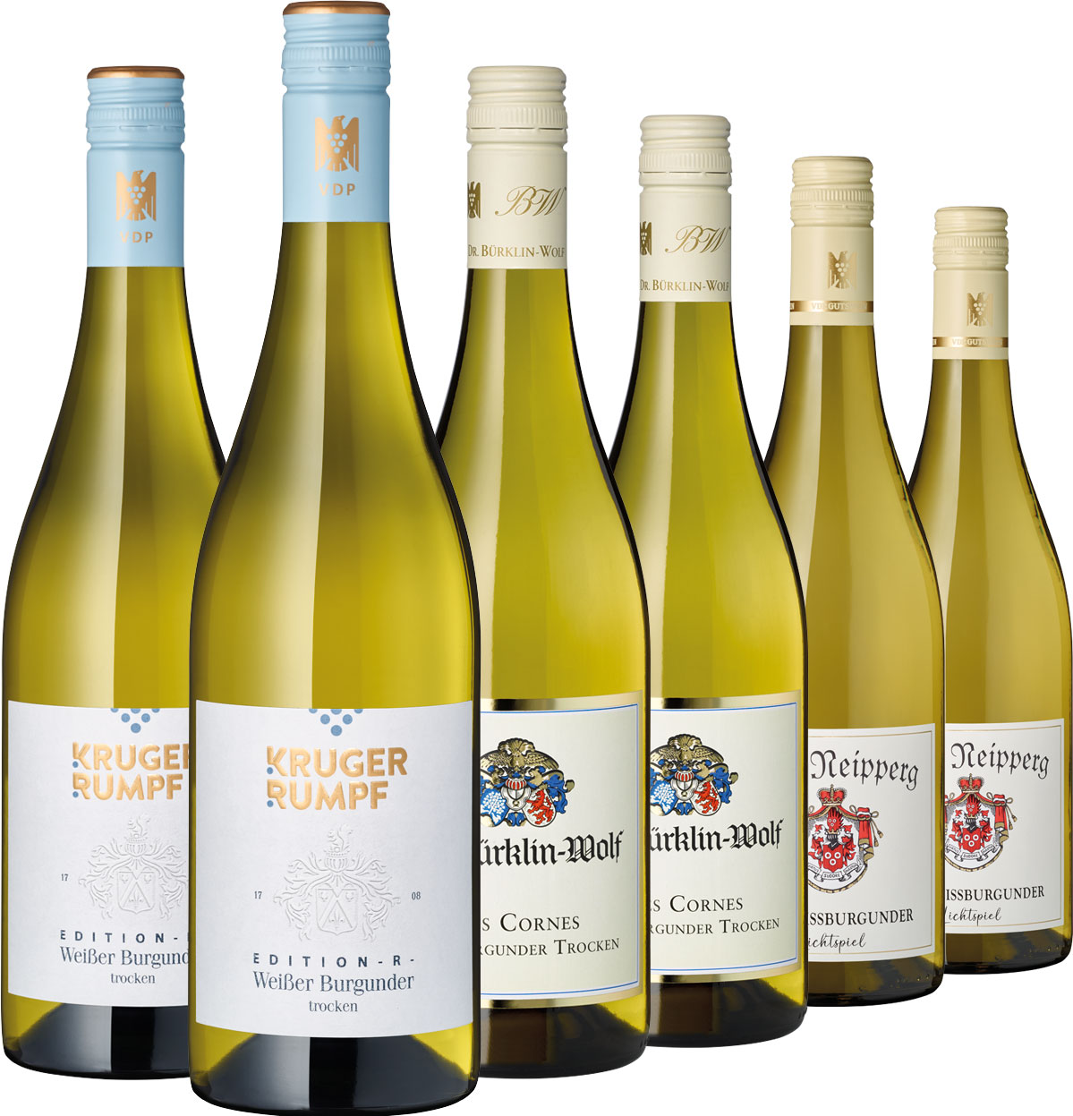 Weinpaket 6er Set | Weißburgunder Vielfalt