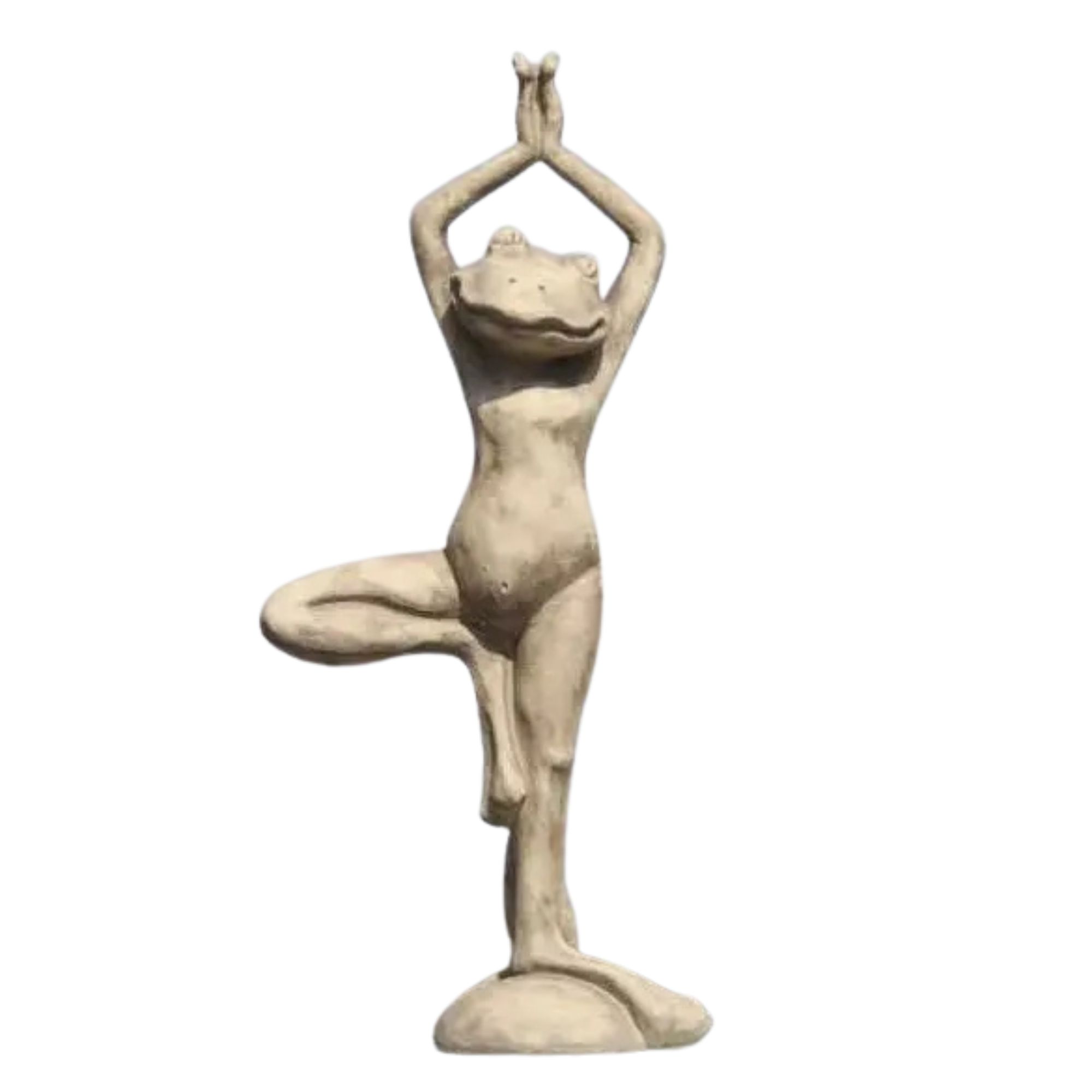 Gartenskulptur | YOGA-FROSCH – Der Baum