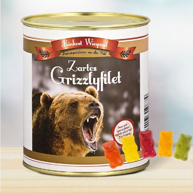 Grizzlyfilet aus der Dose