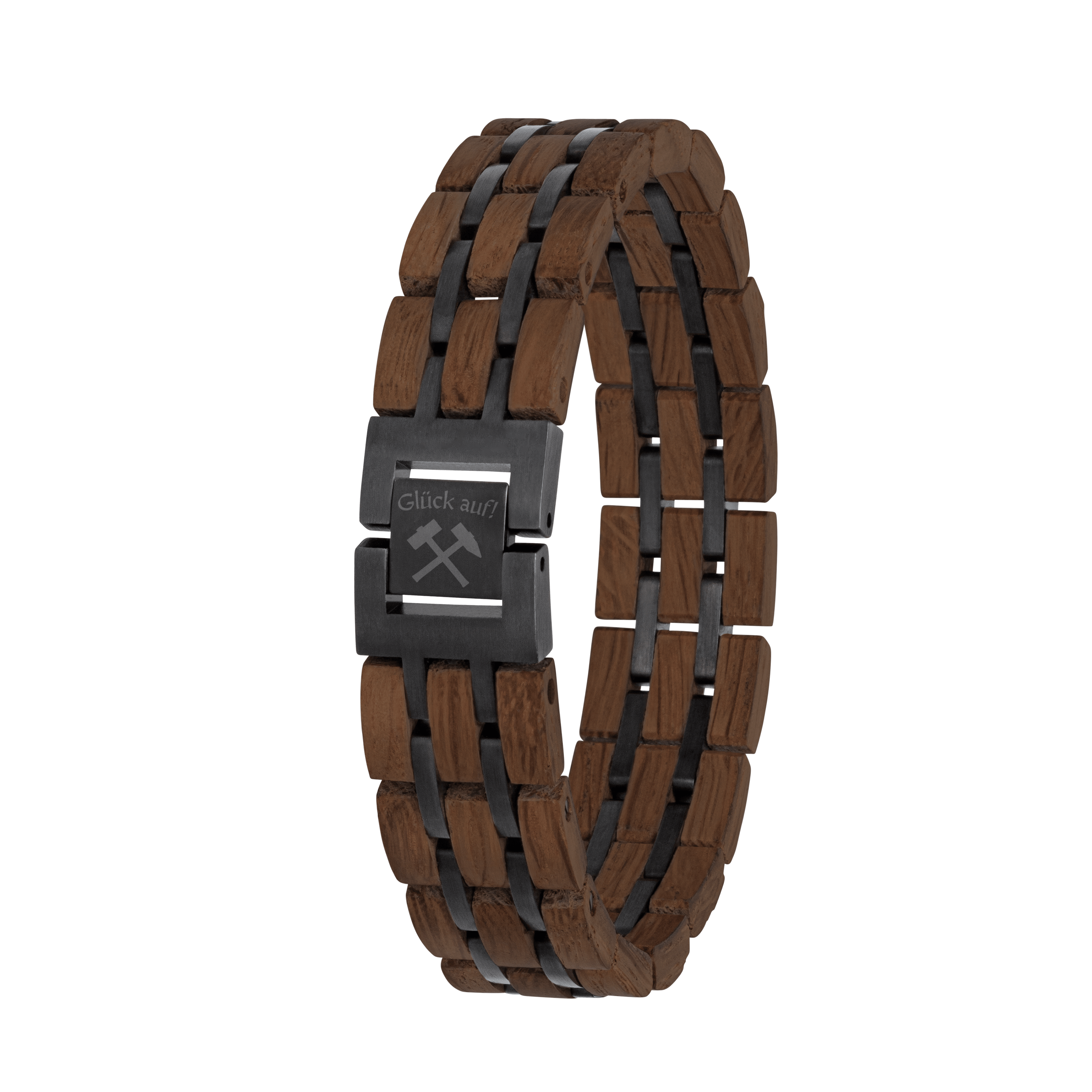Armband für Herren aus Mooreiche – Hammer & Schlägel