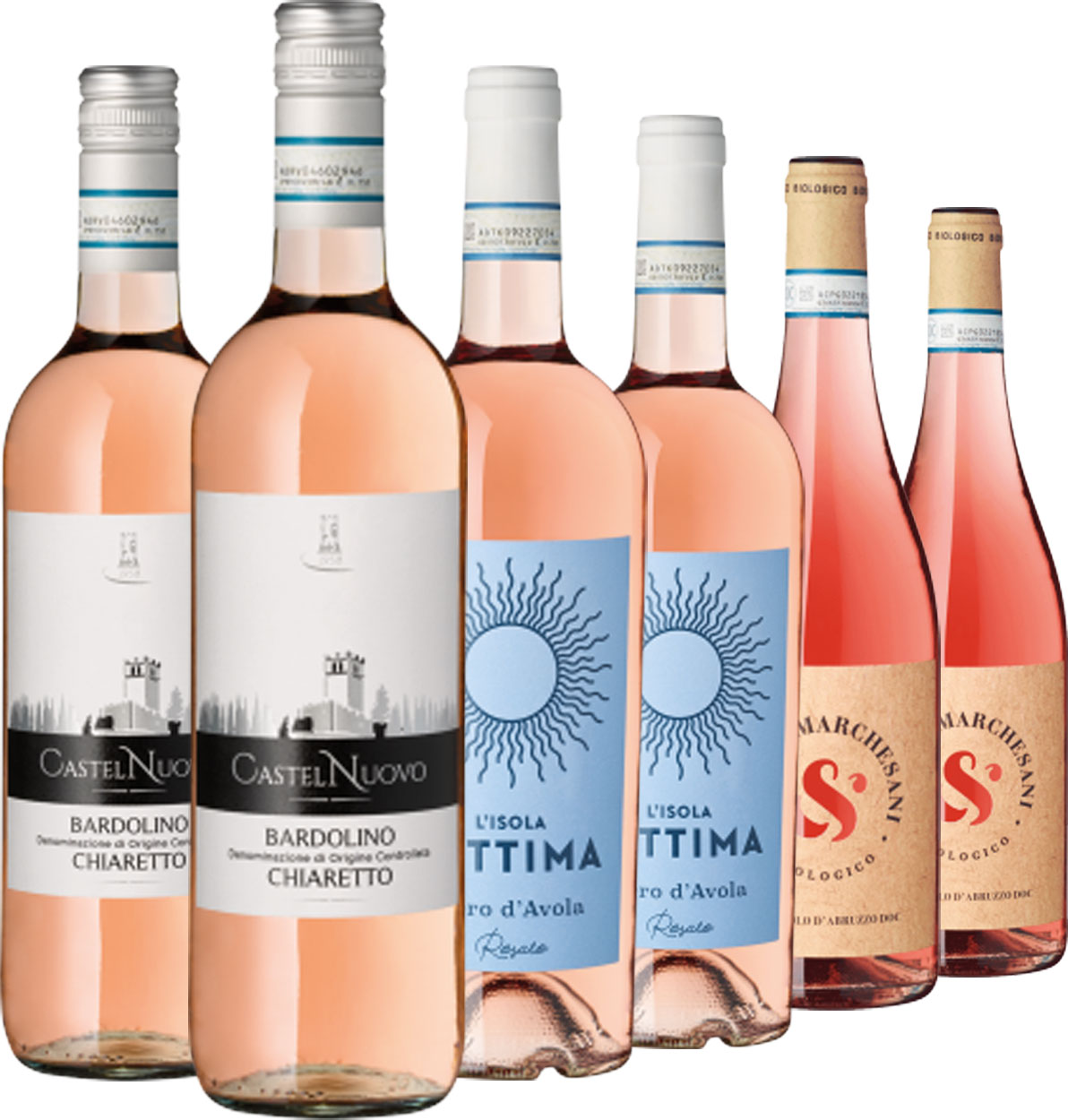 Weinpaket 6er Set | Rosato Italiano