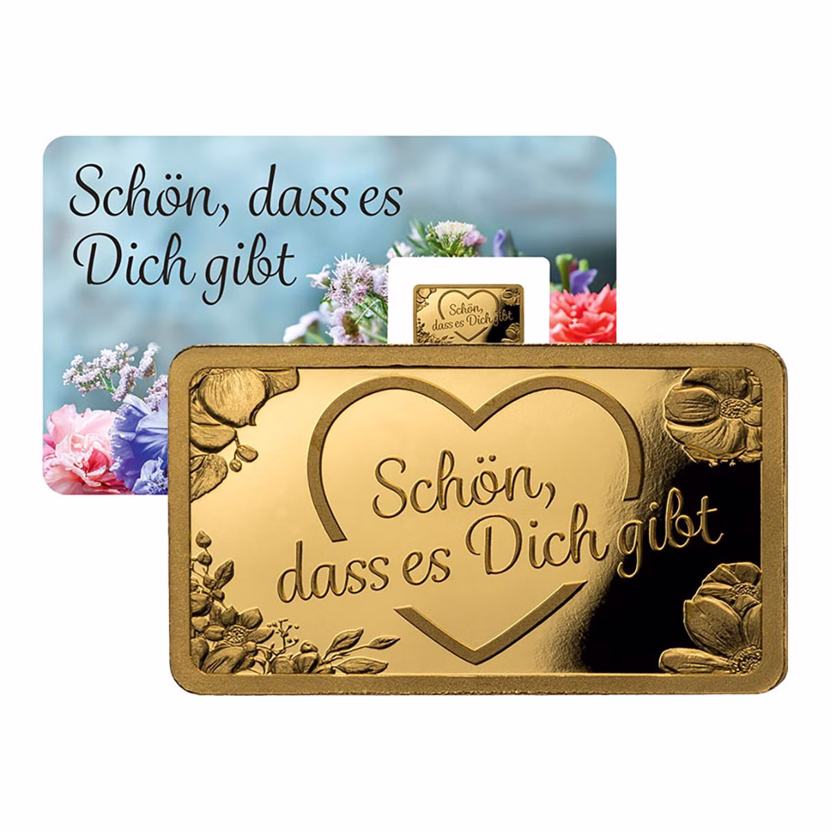 Goldbarren | Schön, dass es dich gibt