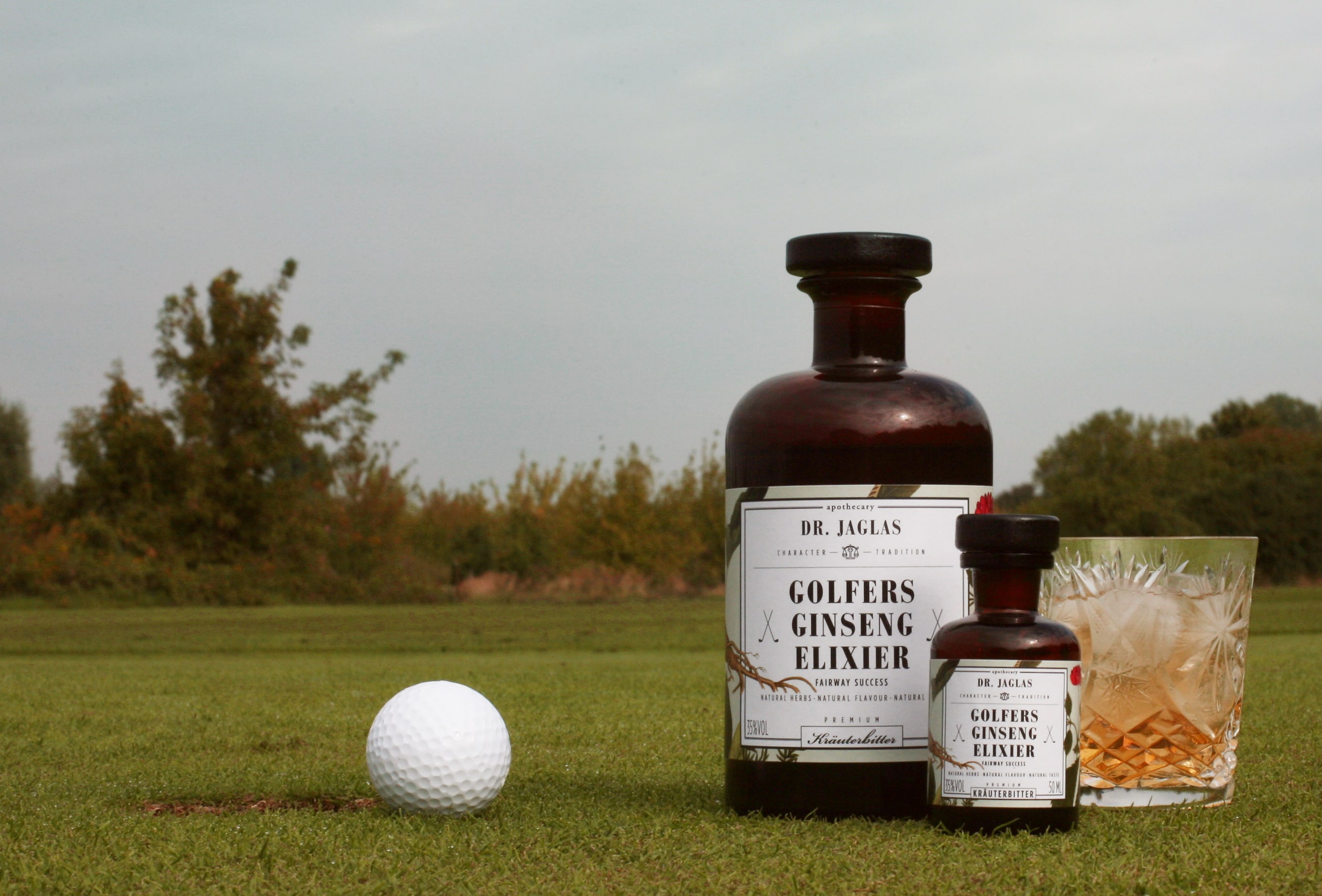 Premium Kräuterbitter – Golfers Ginseng Elixier